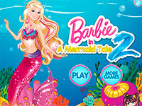 Игра Барби русалочка 2