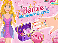 Игра Барби салон ногтей