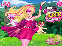 Игра Одевалки Барби супер принцесса