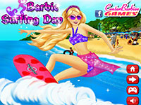 Игра Барби, серфинг и бродилки