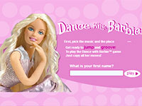 Игра Танцы бродилки с Барби