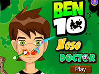 Игра Бен 10 у доктора