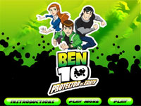 Игра Бен 10 защитник Земли