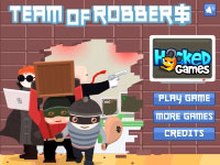 Игра Боб грабитель - Команда воров