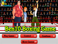 Игра Бокс с Беном 10