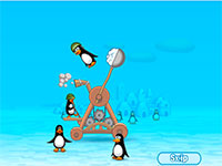 Игра Для мальчиков: прыжки сумасшедших пингвинов