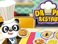 Игра Доктор панда в ресторане