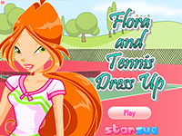 Игра Флора собралась на теннис 2