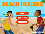 Игра Футбол головами на пляже
