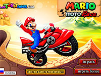 Игра Гонки Марио на мотоцикле