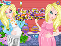 Игра Как быть стильной во время беременности