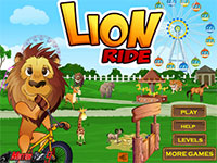 Игра Король лев на мотоцикле