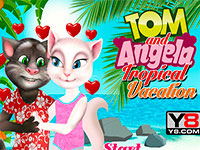 Игра Кот Том и Анжела