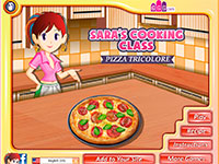 Игра Кухня Сары: пицца 3 сыра