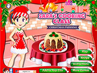 Игра Кухня Сары: рождественский пудинг