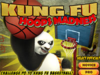 Игра Кунг фу панда Баскетбол
