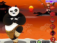 Игра Кунг фу стильный панда