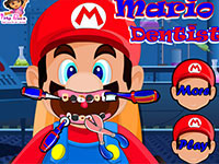 Игра Лечить зубы Марио