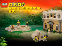 Игра Лего динозавры археологи 2