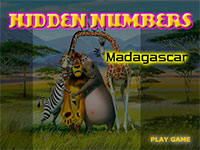 Игра Мадагаскар в поисках цифр