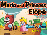 Игра Марио спасает принцессу на двоих