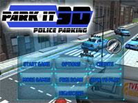 Игра Место для полицейского авто