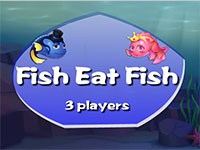 Игра Мир рыбок на троих для девочек