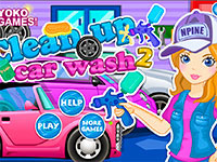 Игра Мыть машину для девочек