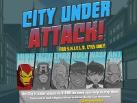 Игра Мстители - город под атакой