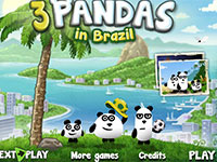 Игра На двоих Панды в Бразилии