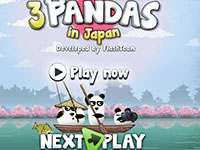 Игра На двоих Панды в Японии