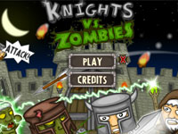 Игра На двоих рыцари против зомби