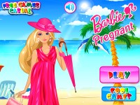 Игра Одевалки беременной Барби