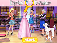 Игра Отличия Барби для девочек