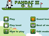Игра Панда гольф