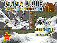 Игра Папа Луи 2 горные приключения