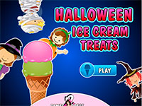 Игра Папа Луи мороженое на Хэллоуин