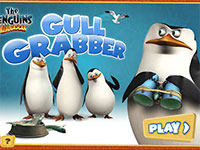 Игра Пингвины Мадагаскара и чайки грабители