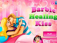 Игра Поцелуи Барби