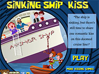 Игра Поцелуй на тонущем корабле