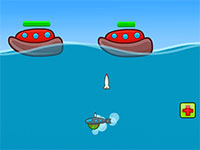 Игра Подводные лодки взрывают корабли