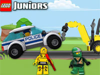 Игра Полицейские машины лего