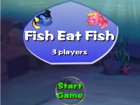 Игра Прикол рыбка ест рыбку