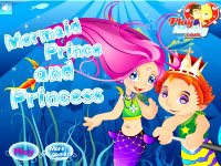 Игра Принц и принцесса русалка