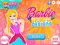 Игра Принцесса Барби- дизайнер