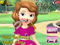 Игра Принцесса София у зубного врача