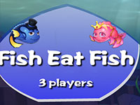 Игра Рыбка ест рыбку на троих