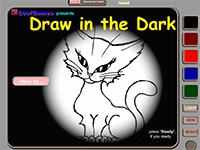 Игра Рисовалка в темноте