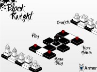 Игра Шахматы черный рыцарь