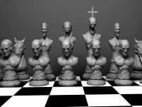 Игра Шахматы на кладбище на двоих